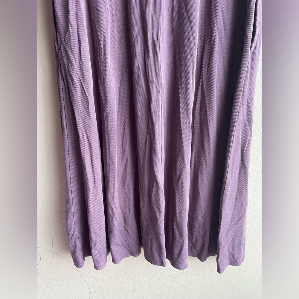A New Day Woman Purple Soft Pockets Mid Dress Size Large - Picture 6 of 10